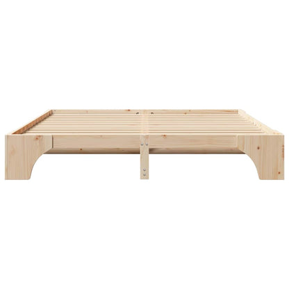 Sengestel Massiv Fyrretræ 207 187 30 Cm Massivt Fyrretræ - Billede 6