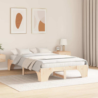 Sengestel Massiv Fyrretræ 197 147 30 Cm Massivt Fyrretræ - Billede 5