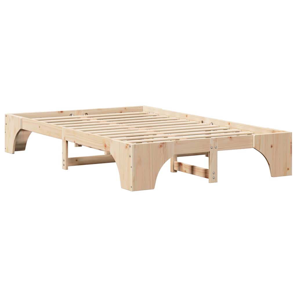Sengestel Massiv Fyrretræ 197 147 30 Cm Massivt Fyrretræ - Billede 2