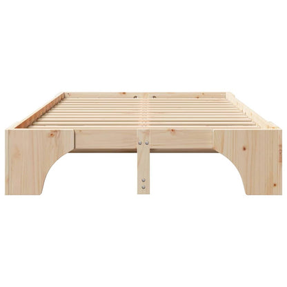 Sengestel Massiv Fyrretræ 197 147 30 Cm Massivt Fyrretræ - Billede 6
