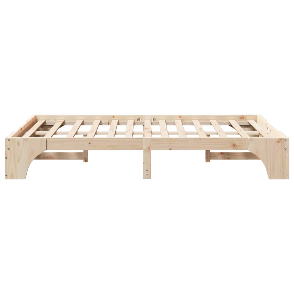 Sengestel Massiv Fyrretræ 197 147 30 Cm Massivt Fyrretræ - Billede 7