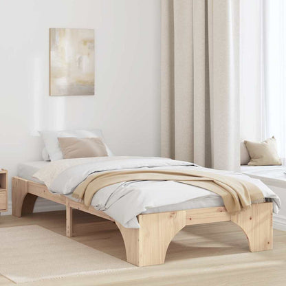 Sengestel Massiv Fyrretræ 207 97 30 Cm Massivt Fyrretræ - Hovedbillede