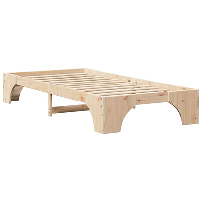 Sengestel Massiv Fyrretræ 207 97 30 Cm Massivt Fyrretræ - Billede 2
