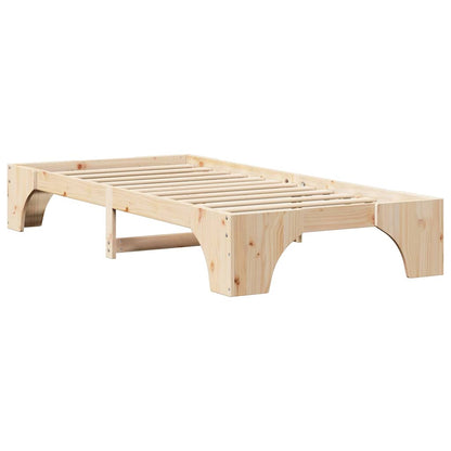 Sengestel Massiv Fyrretræ 207 97 30 Cm Massivt Fyrretræ - Billede 8