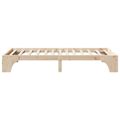 Sengestel Massiv Fyrretræ 207 97 30 Cm Massivt Fyrretræ - Billede 7