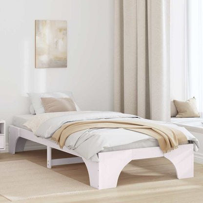 Sengestel Hvid 207 97 30 Cm Massivt Fyrretræ - Hovedbillede