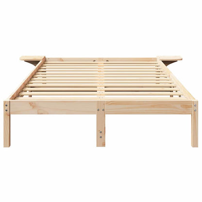 Sengestel Brun 120 X 200 Cm Brun - Billede 5