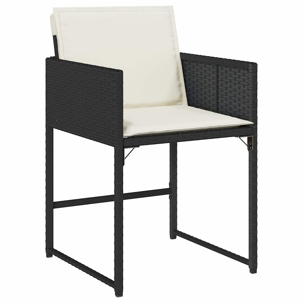 Have Spisebordssæt Med Pude 5 Dele Polyrattan - Billede 6