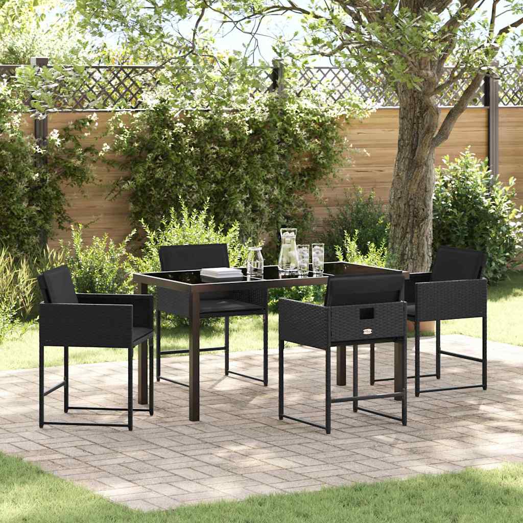 Have Spisebordssæt Med Pude 5 Dele Polyrattan - Variant 3380009