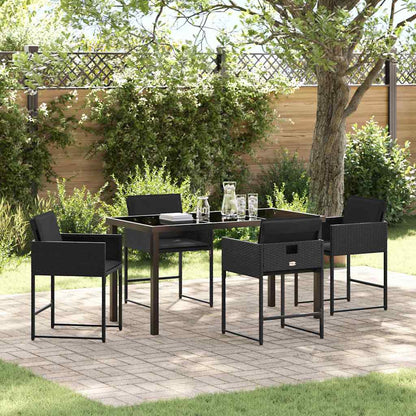Have Spisebordssæt Med Pude 5 Dele Polyrattan - Variant 3380009