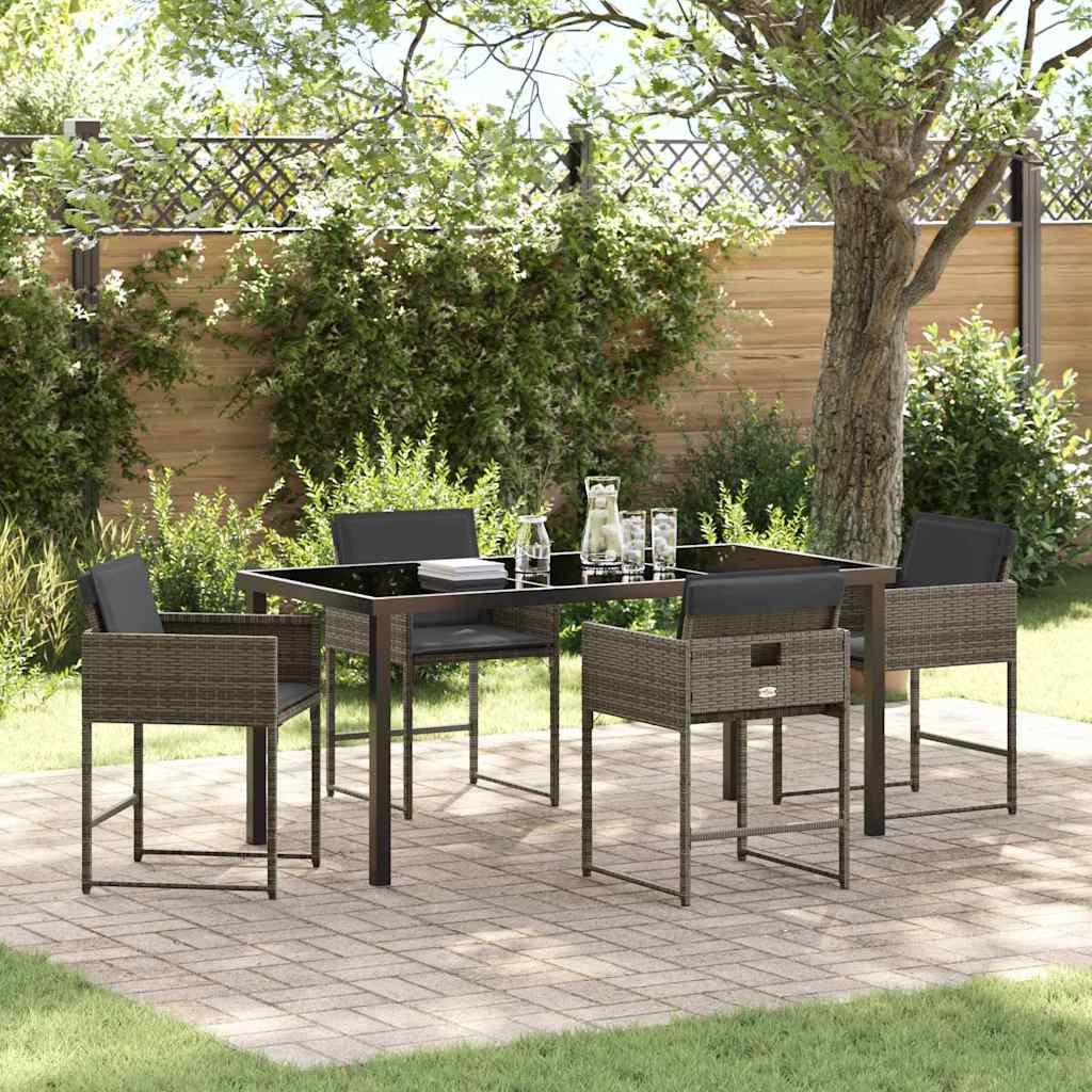 Have Spisebordssæt Med Pude 5 Dele Polyrattan - Variant 3380014