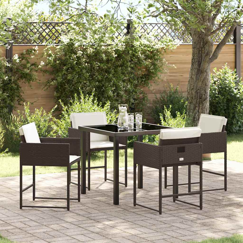 Have Spisebordssæt Med Pude 5 Dele Polyrattan - Variant 3380016