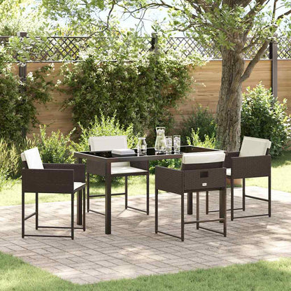 Have Spisebordssæt Med Pude 5 Dele Polyrattan - Variant 3380017