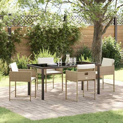 Have Spisebordssæt Med Pude 5 Dele Polyrattan - Variant 3380022