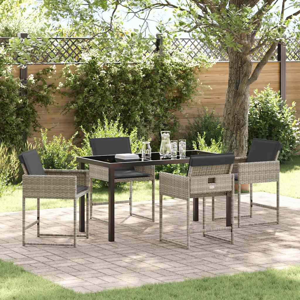 Have Spisebordssæt Med Pude 5 Dele Polyrattan - Variant 3380025