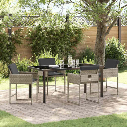 Have Spisebordssæt Med Pude 5 Dele Polyrattan - Variant 3380026