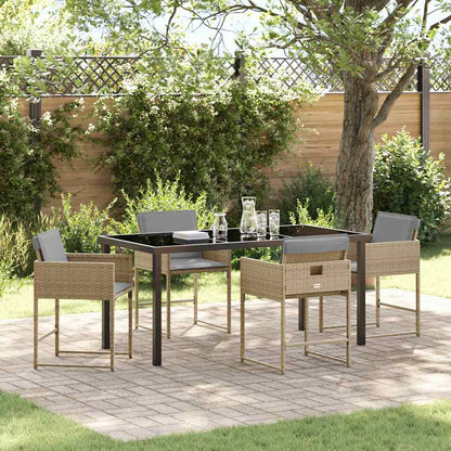 Have Spisebordssæt Med Pude 5 Dele Polyrattan - Variant 3380030