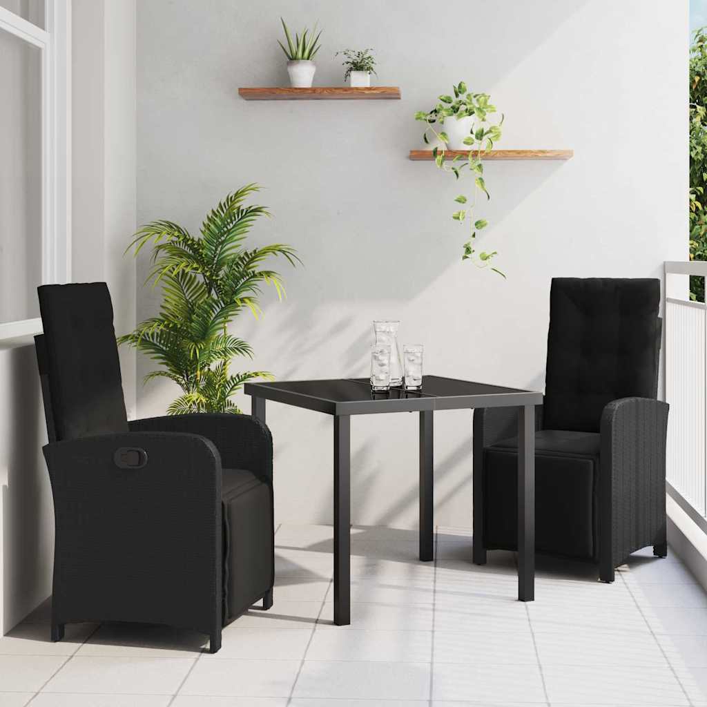 Have Spisebordssæt Med Pude 3 Dele Polyrattan - Variant 3380309