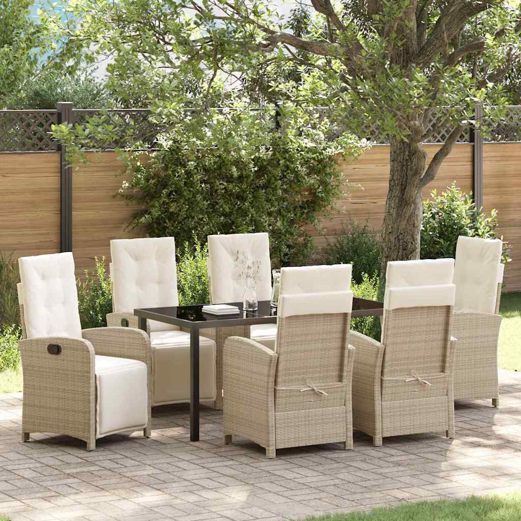 Have Spisebordssæt Med Pude 3 Dele Polyrattan - Variant 3380334