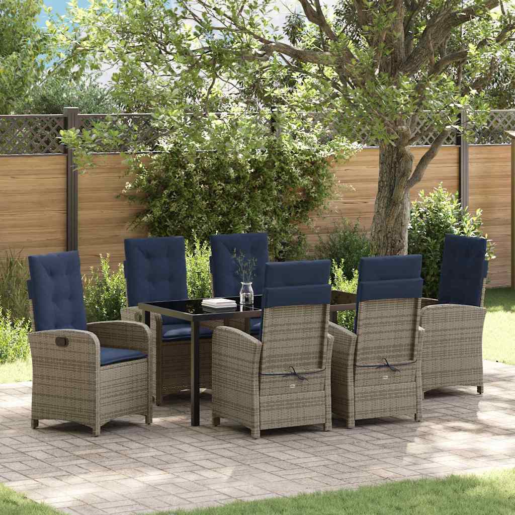 Have Spisebordssæt Med Pude 3 Dele Polyrattan - Variant 3380355