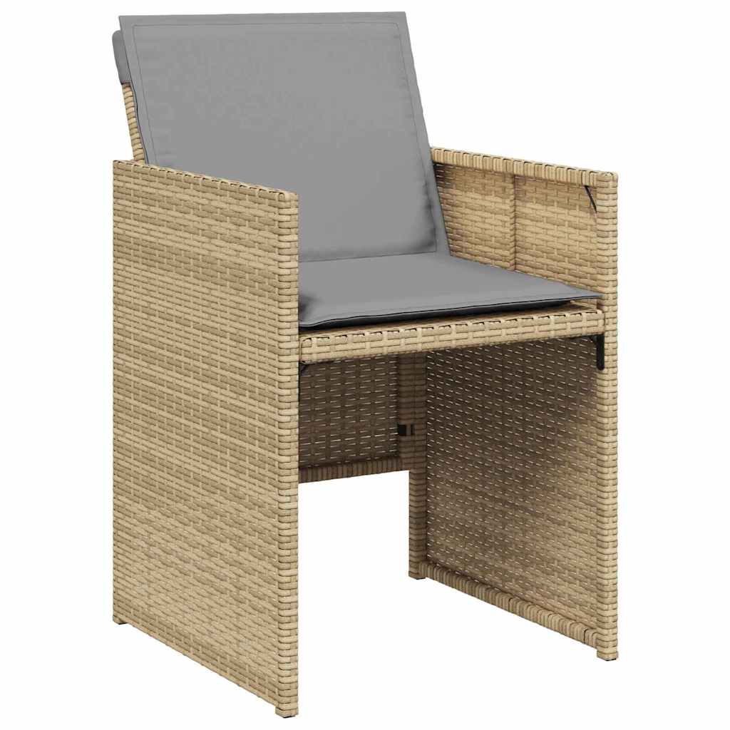 Have Spisebordssæt 5 Dele Polyrattan - Billede 6