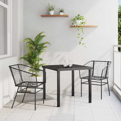 Have Spisebordssæt 3 Dele Polyrattan - Hovedbillede