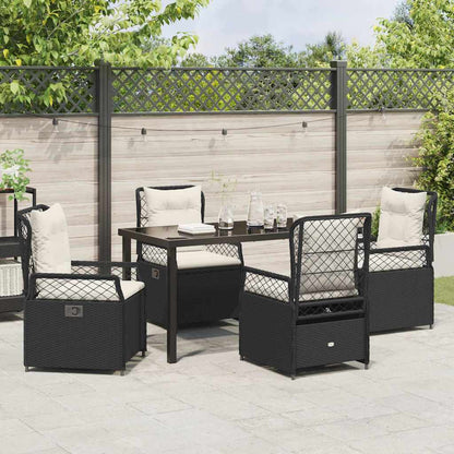 Have Spisebordssæt 5 Dele Polyrattan - Billede 4