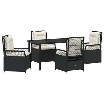 Have Spisebordssæt 5 Dele Polyrattan - Billede 2