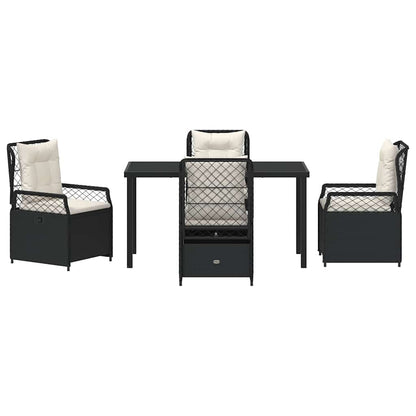 Have Spisebordssæt 5 Dele Polyrattan - Billede 7