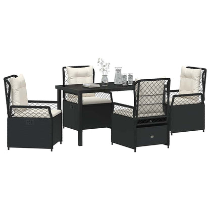 Have Spisebordssæt 5 Dele Polyrattan - Billede 3