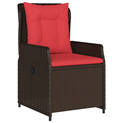 Have Spisebordssæt Med Pude 7 Dele Poly Rattan - Billede 6