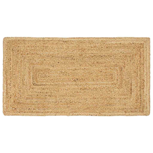 Tæppe Beige 60 X 110 Cm Jute - Hovedbillede