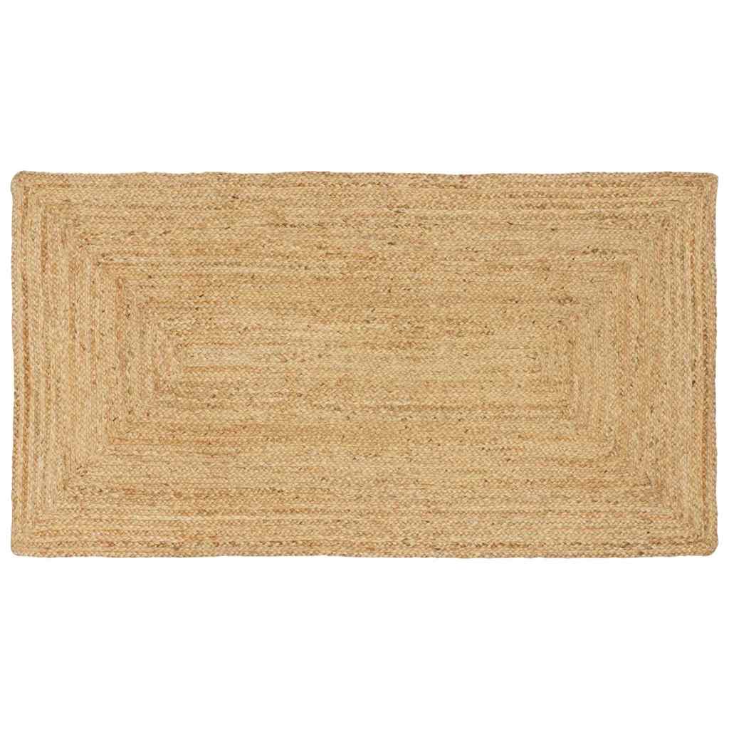 Tæppe Beige 80 X 200 Cm Jute - Hovedbillede