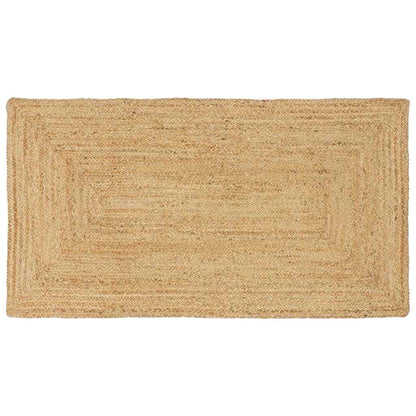 Tæppe Beige 100 X 200 Cm Jute - Hovedbillede