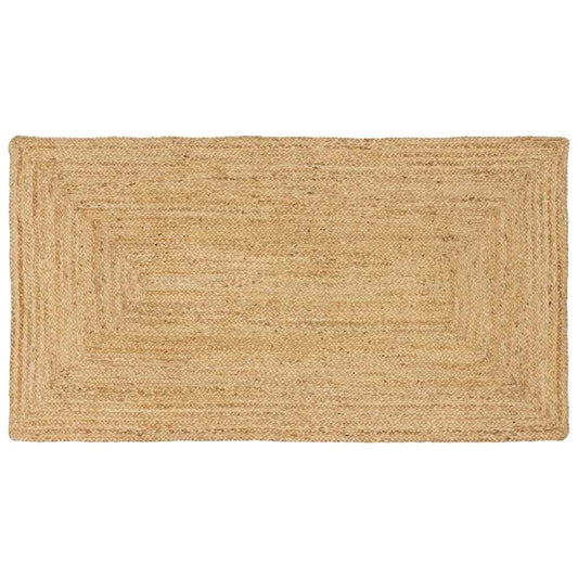 Tæppe Beige 100 X 200 Cm Jute - Hovedbillede