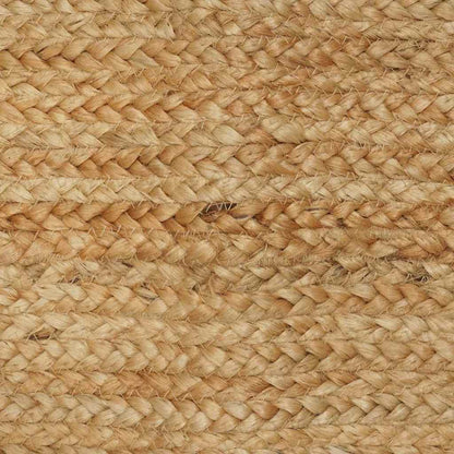 Tæppe Beige 120 X 120 Cm Jute - Billede 2