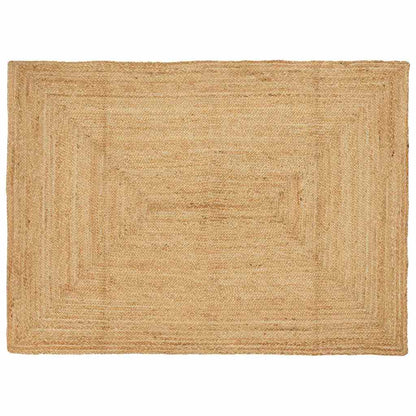Tæppe Beige 140 X 200 Cm Jute - Hovedbillede