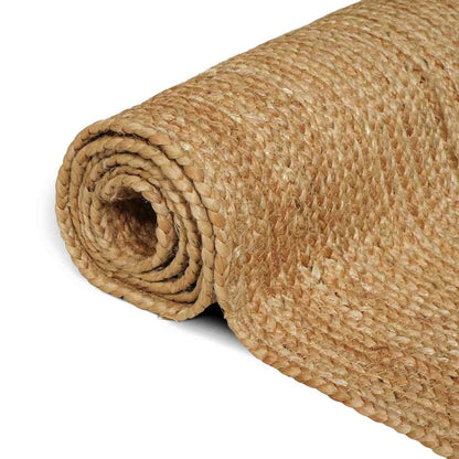 Tæppe Beige 200 X 290 Cm Jute - Billede 4