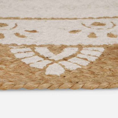 Tæppe Brun 152 X 245 Cm Jute - Billede 5