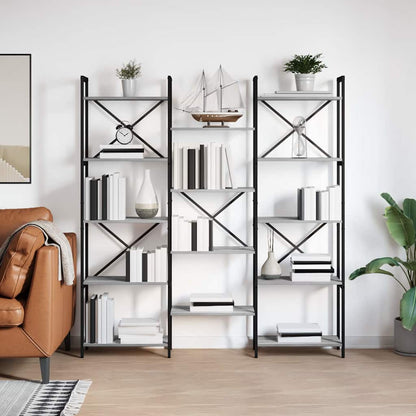 Bogreol 156 X 25 X 167 Cm Konstrueret Træ