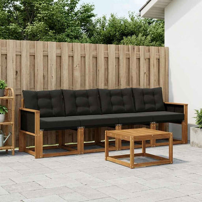 Udendørs Sofagruppe Med Pude 5 Dele - Variant 3381752
