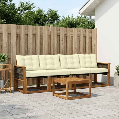 Udendørs Sofagruppe Med Pude 5 Dele - Variant 3381754
