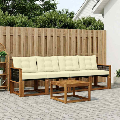 Udendørs Sofagruppe Med Pude 5 Dele - Variant 3381758