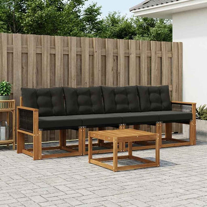 Udendørs Sofagruppe Med Pude 5 Dele - Variant 3381760