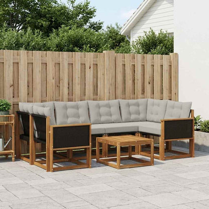 Udendørs Sofagruppe Med Pude 7 Dele - Variant 3381799