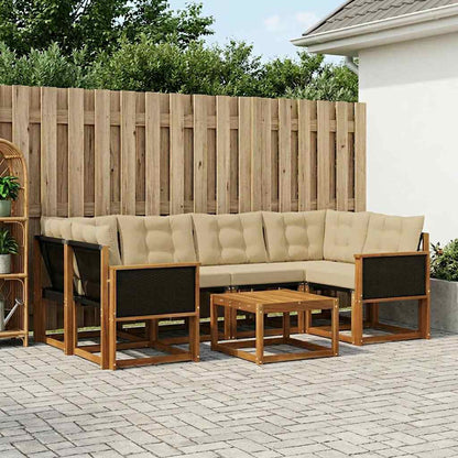 Udendørs Sofagruppe Med Pude 7 Dele - Variant 3381801