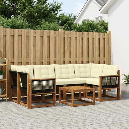 Udendørs Sofagruppe Med Pude 7 Dele - Variant 3381806