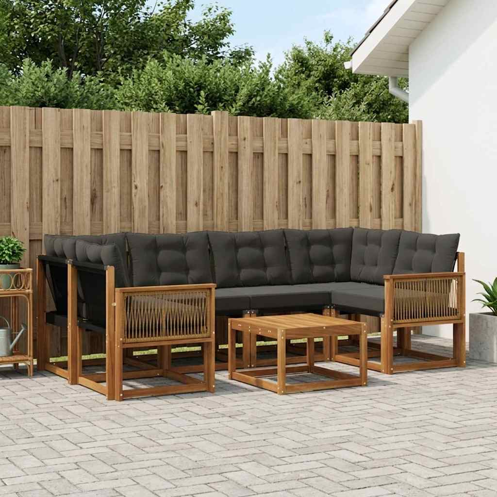 Udendørs Sofagruppe Med Pude 7 Dele - Variant 3381812