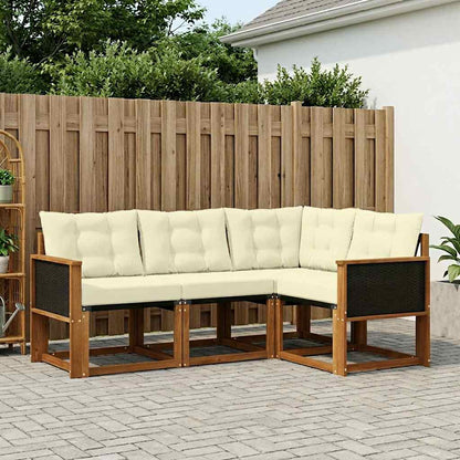 Udendørs Sofagruppe Med Pude 4 Dele - Variant 3381910