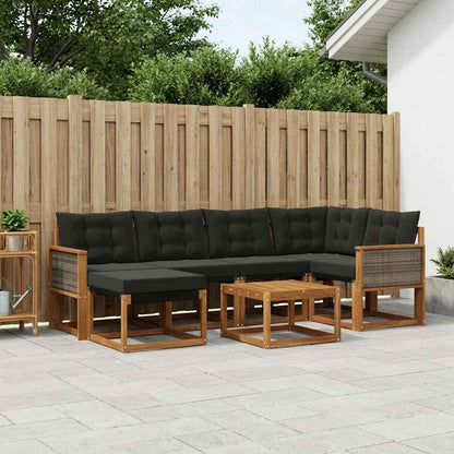 Udendørs Sofagruppe Med Pude 7 Dele - Variant 3382076